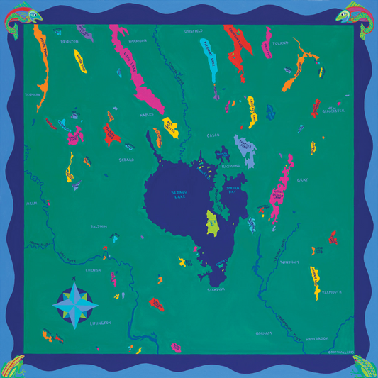 Sebago Lake, Maine Chart