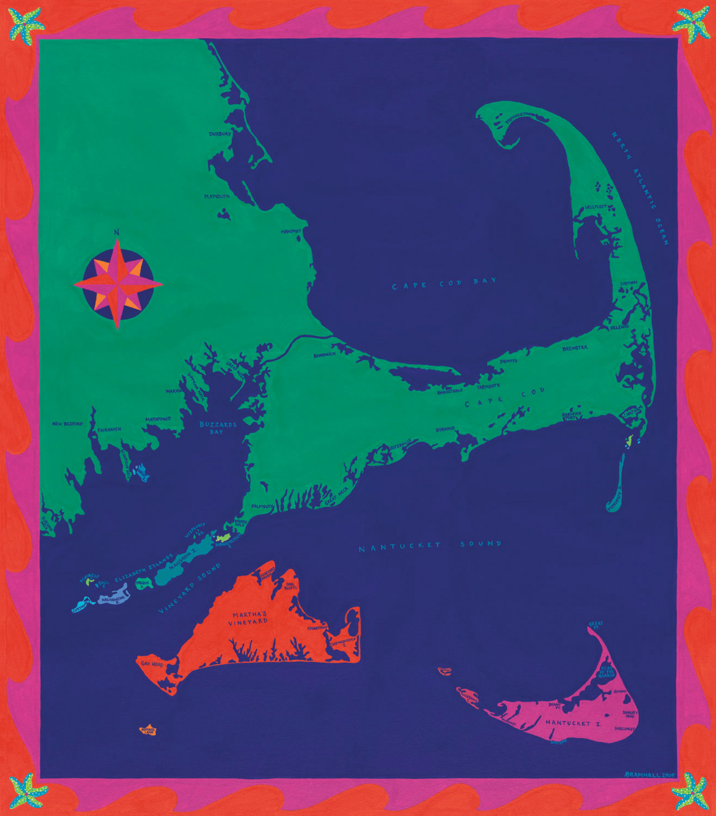 Cape Cod, Massachusetts Chart