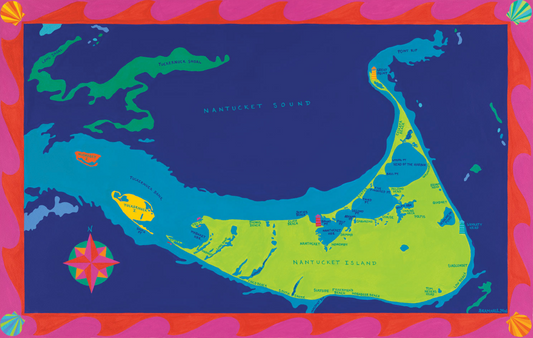 Nantucket Island, Massachusetts Chart