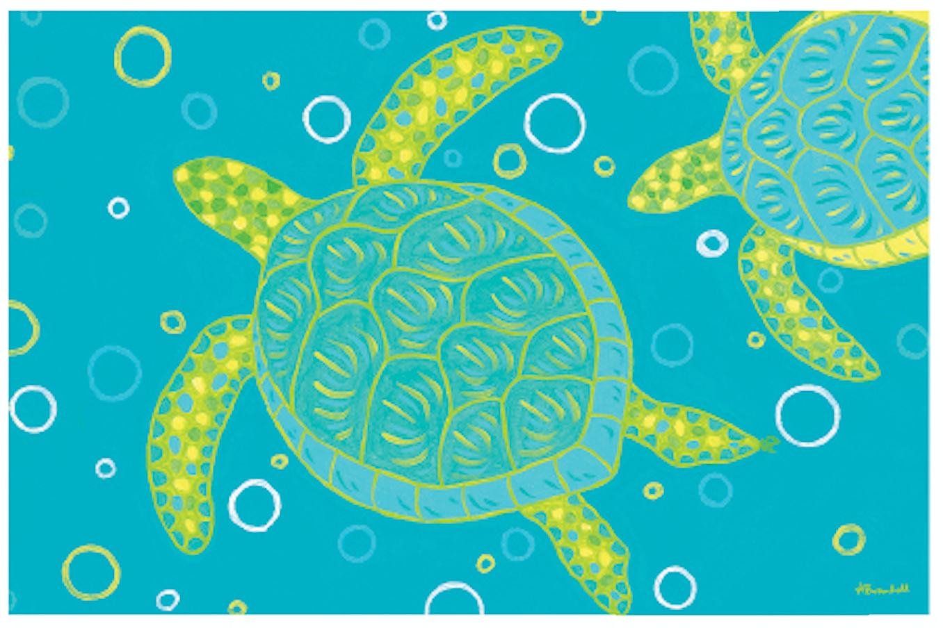 Turtles Placemat