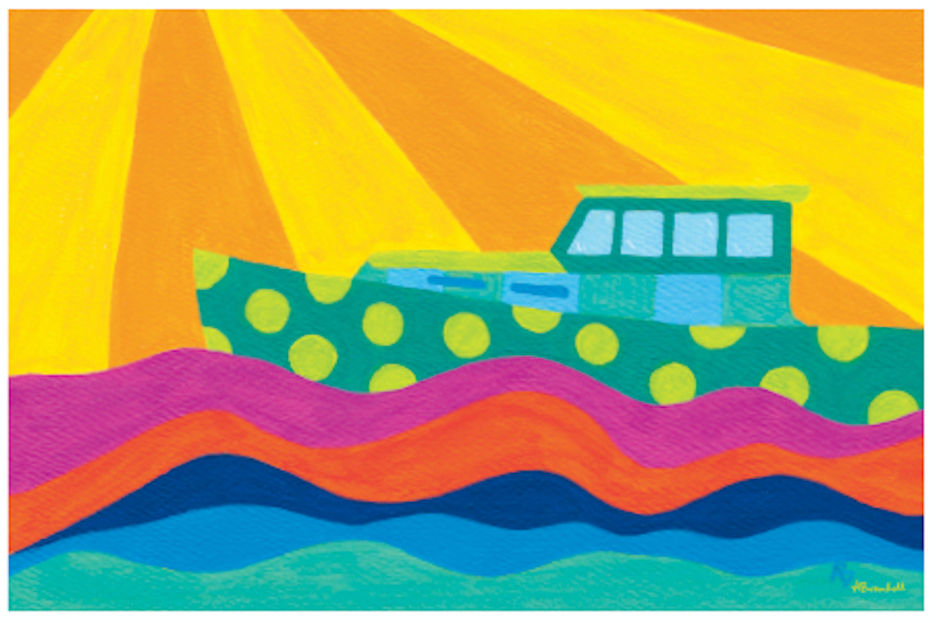 Lobstah Boat Placemat