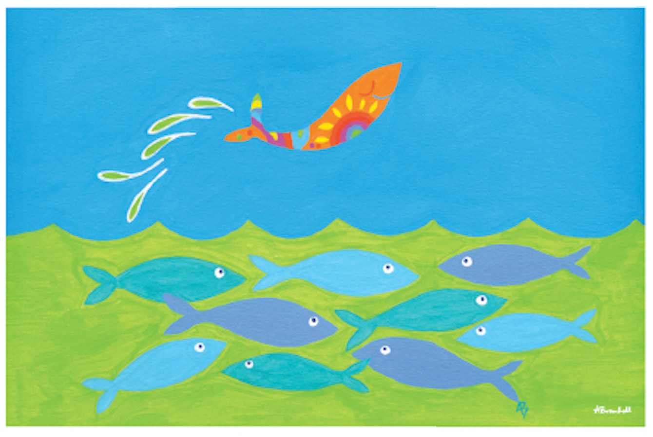 Joyful Fish Placemat