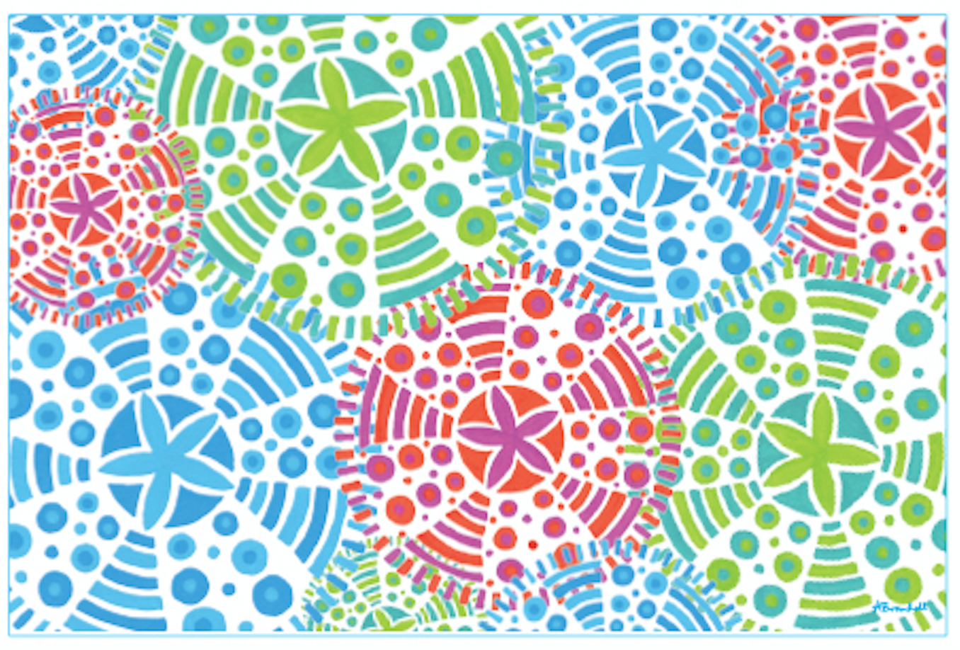 Mod Urchins Placemat