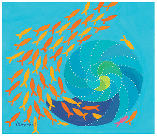 Shellfish & Mussels with Scallop Microfiber Cloth