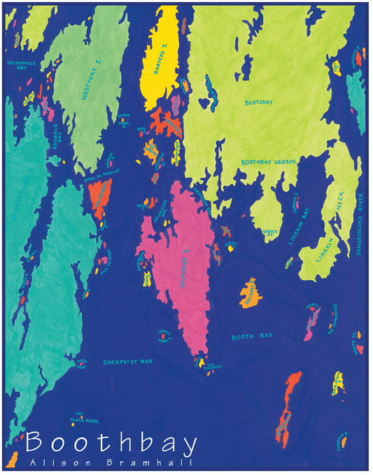 Boothbay Harbor, Maine Chart