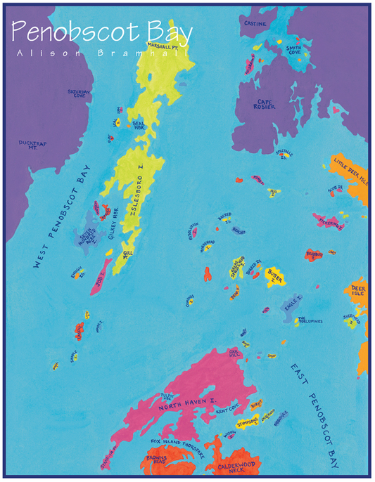 Penobscot Bay, Maine Chart