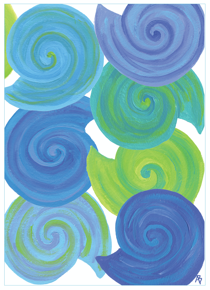 Moon Shells Card
