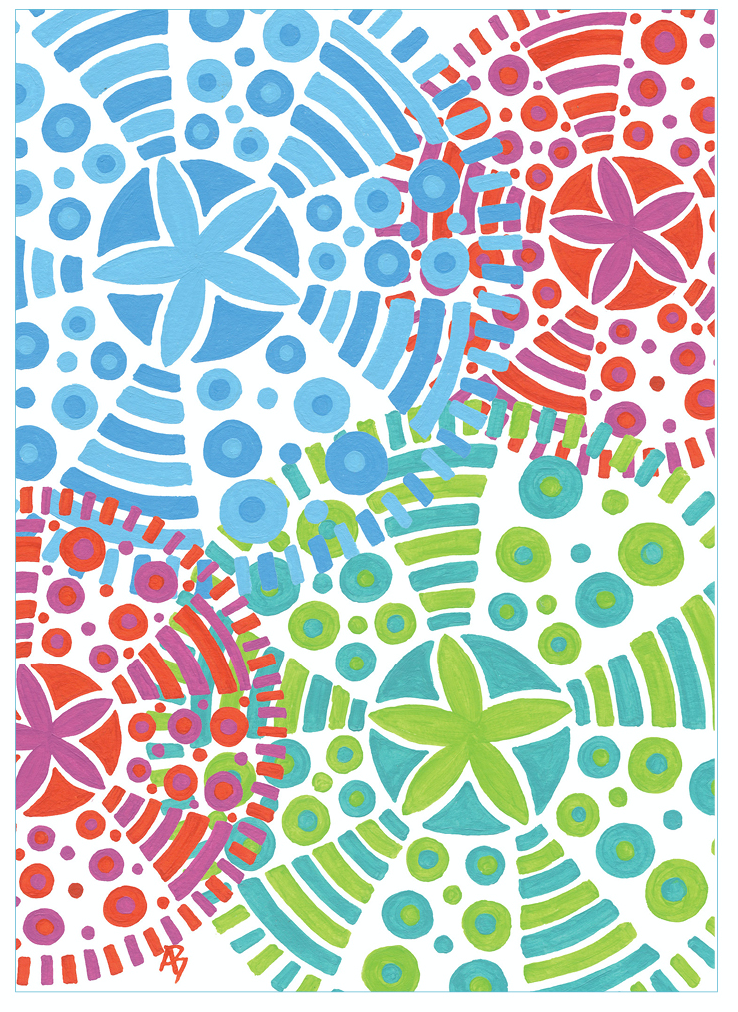 Mod Urchins Card