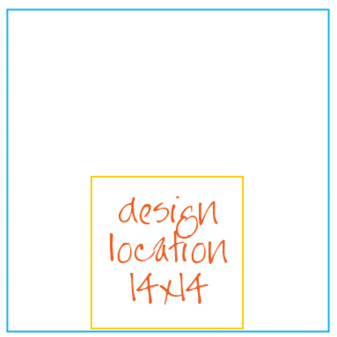 Summer Starfish Orange Flour Sack Towel