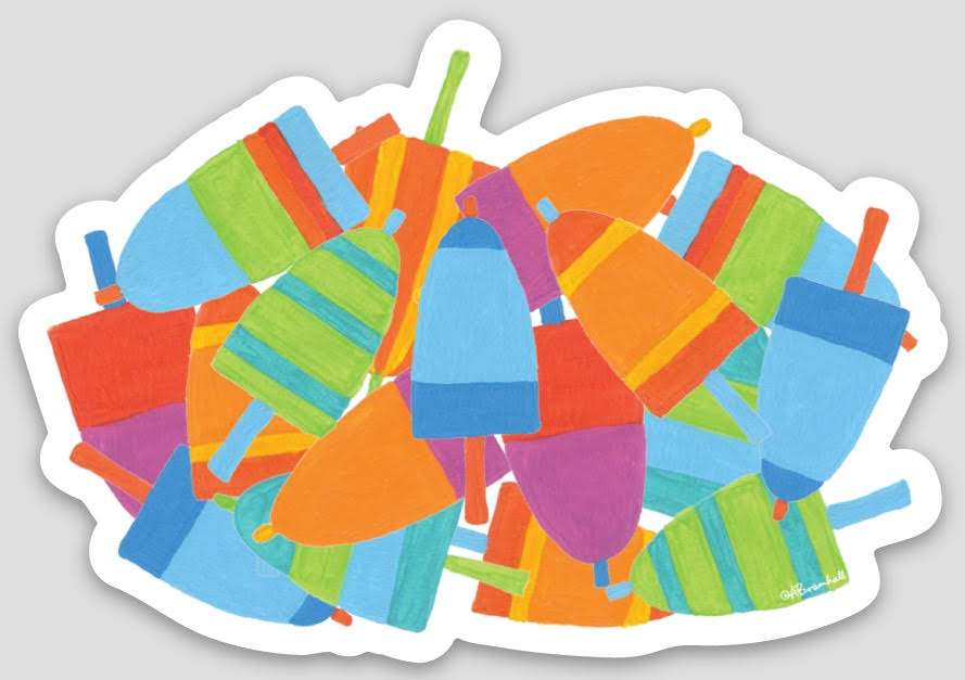 Buoy Burst Sticker