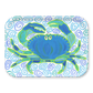 Medium Tray: Blue Crab 'n Swirls