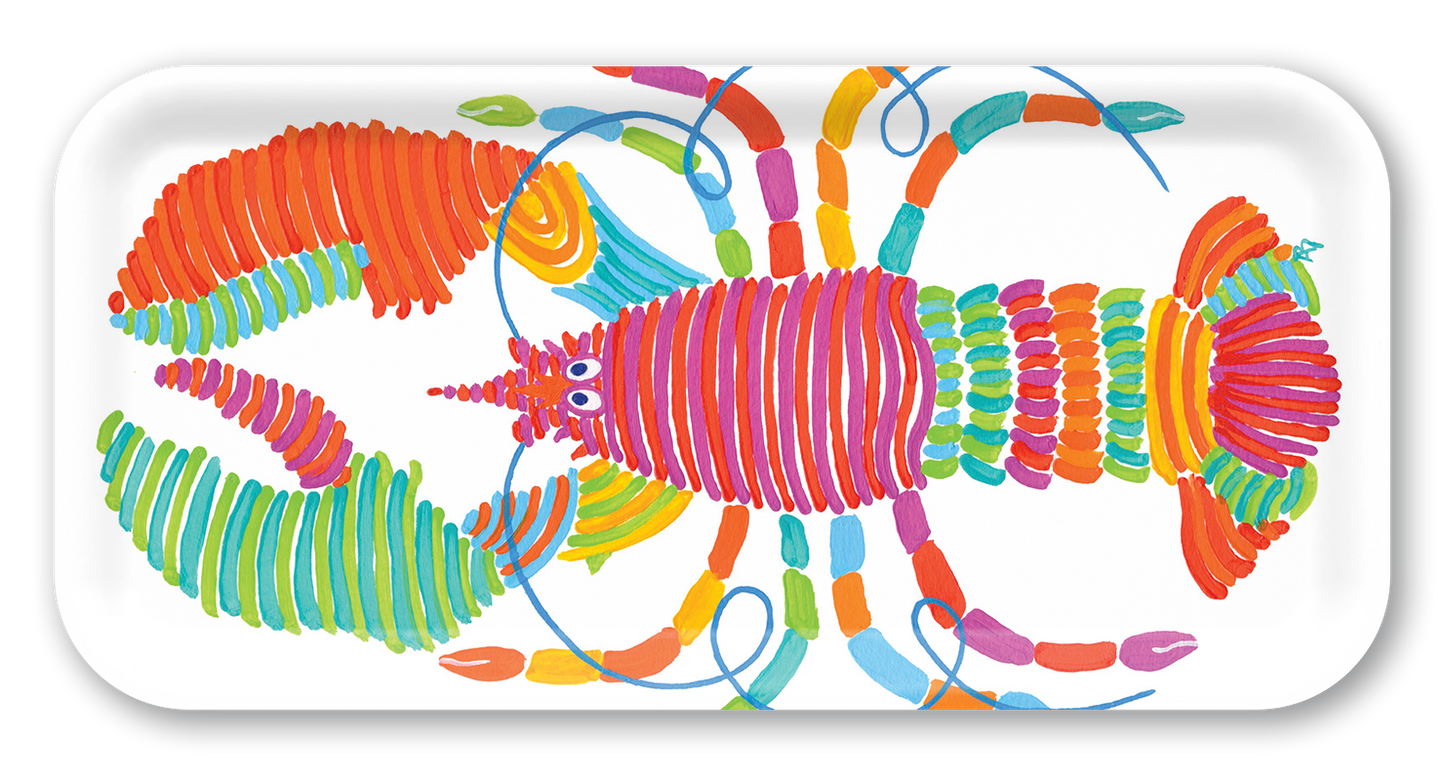Small Tray: Crazy Happy Lobster