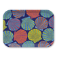 Medium Tray: Scallops on Blue