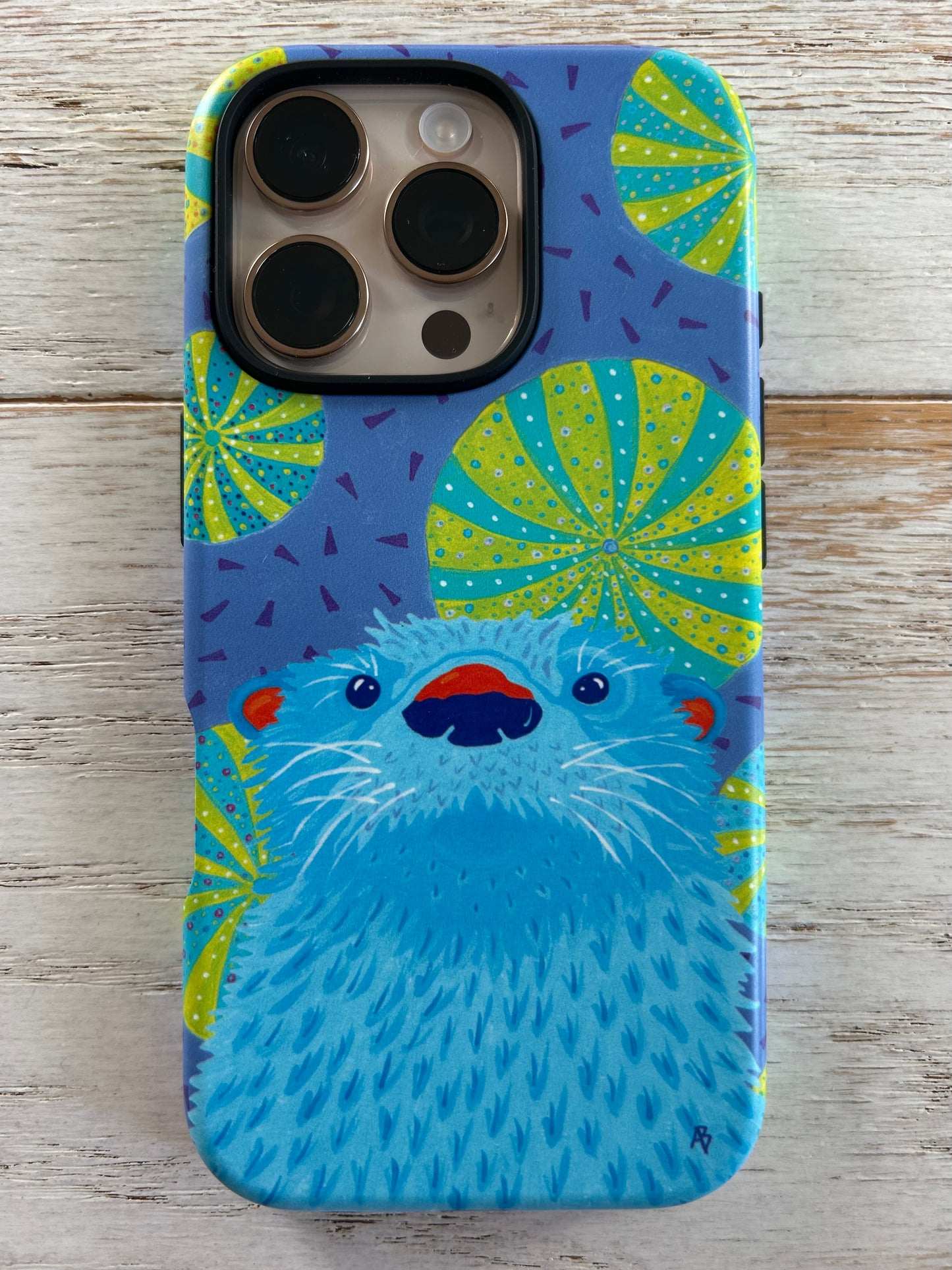 Blue Otter iPhone Tough Case or Samsung Galaxy