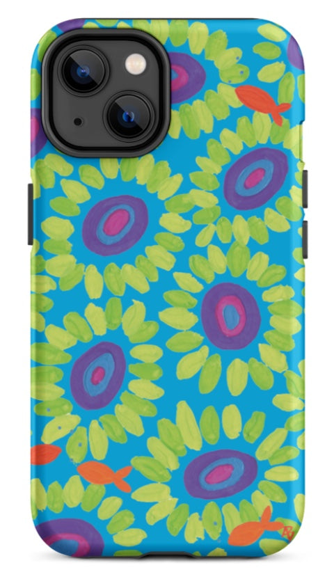 Coral Bloom iPhone Tough Case