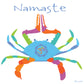 Namaste Crab Flour Sack Towel