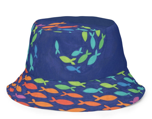 New! Fish Swish Bucket Hat