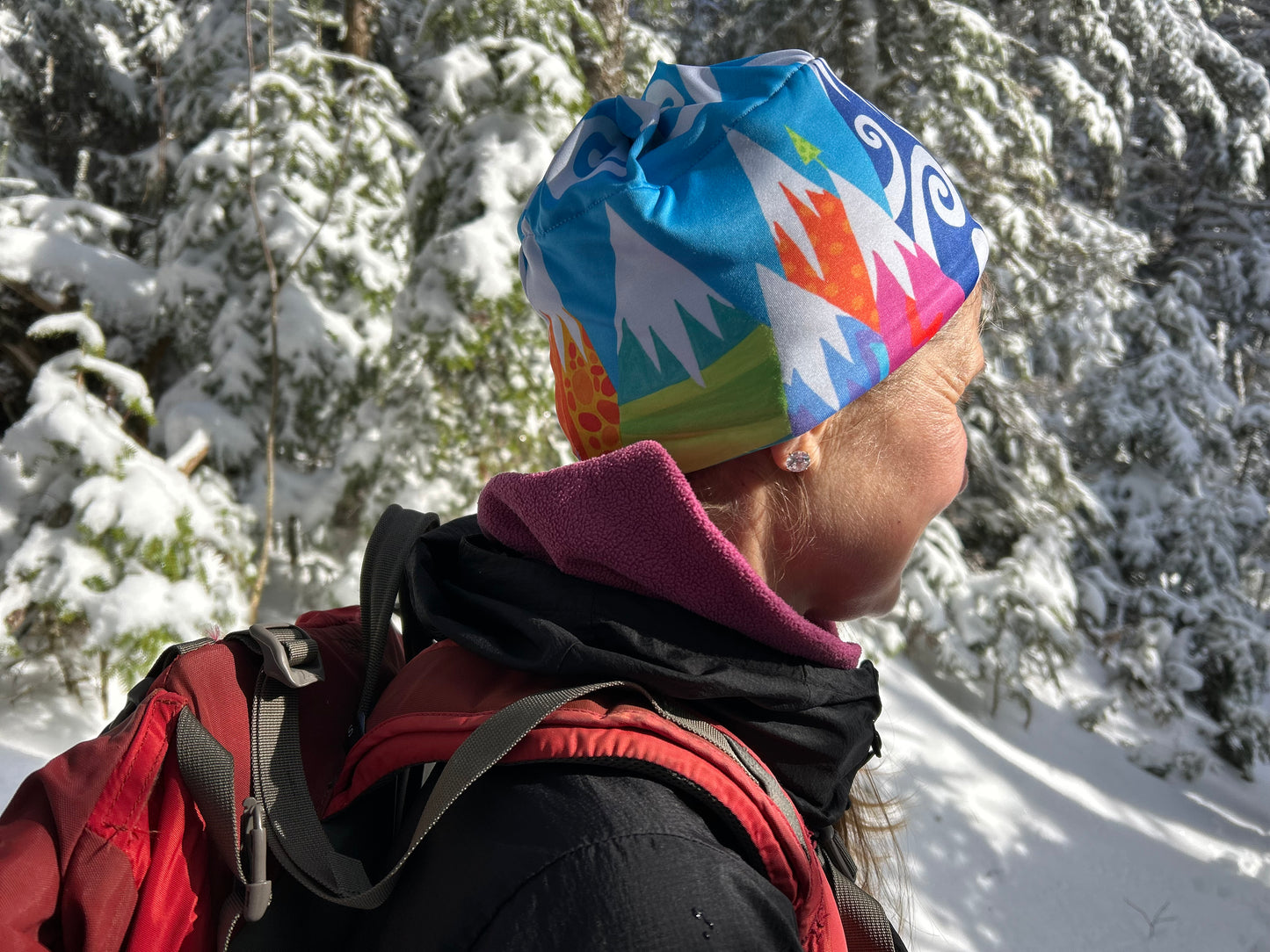 Nordic Hat: Mountain Peaks