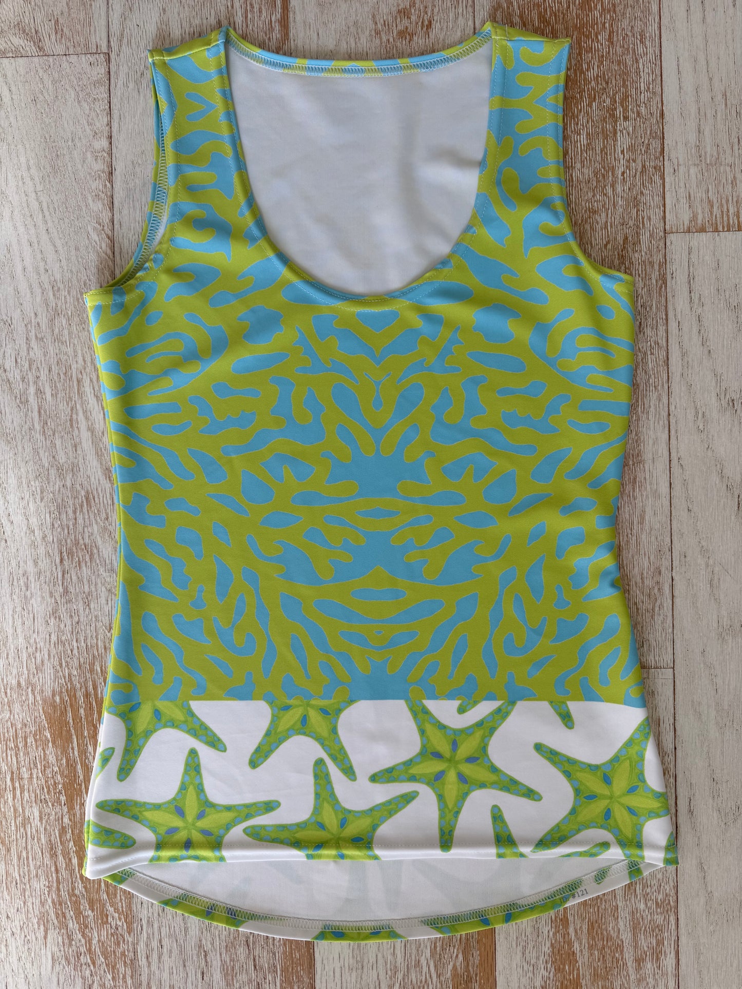 Lime Coral Tank Top