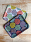 Medium Tray: Scallops on Blue