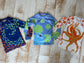 Toddler Blue Otter Rash Guard Top