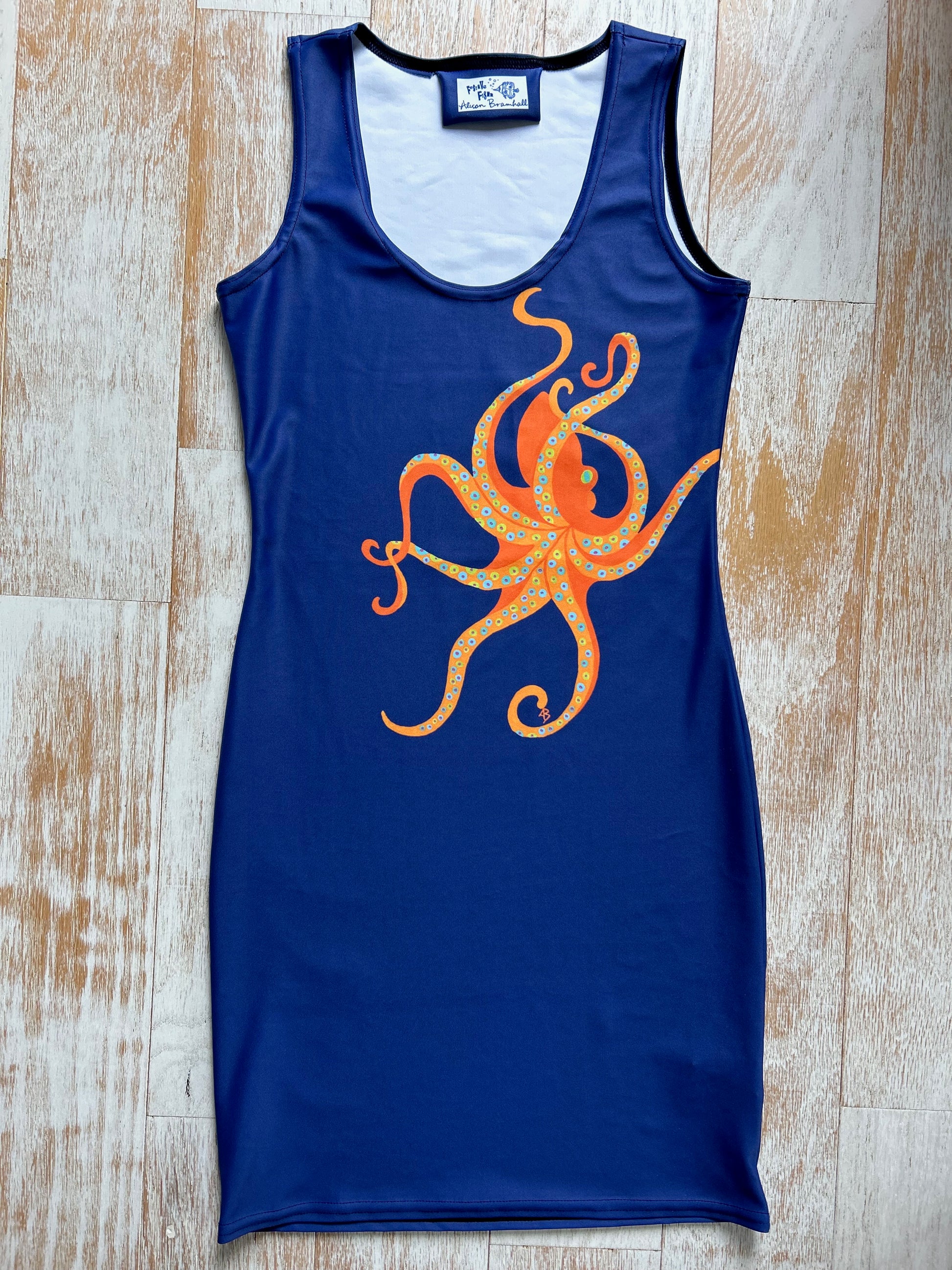 Dancing Octopus Tank Dress – FestiveFish