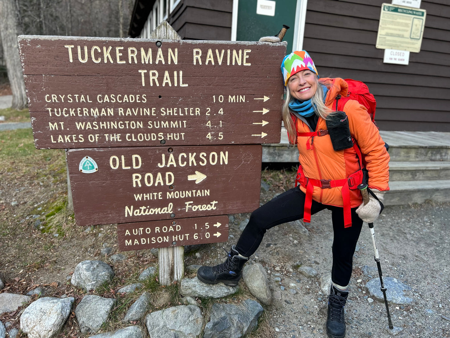 Nordic Hat: Happy Mountains Hat