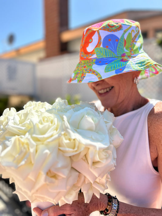 New! Blooming Octopus Bucket Hat