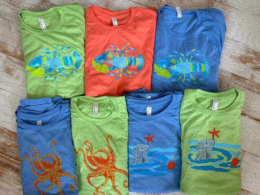 Kids/Youth LIME Harbor Seal T'shirt