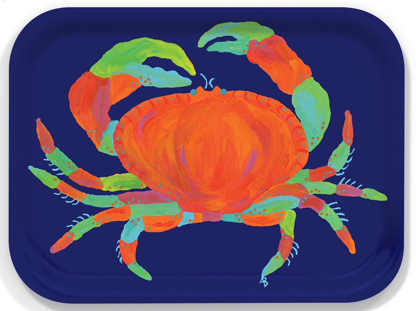 Medium Tray: Lefty Crab