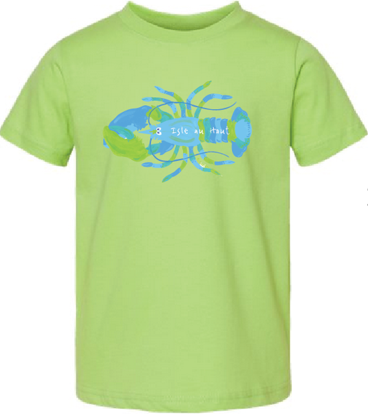 Kids/Youth LIME Lobster T'shirt