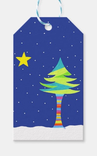 Maine State Tree Gift Tag Pack (6)
