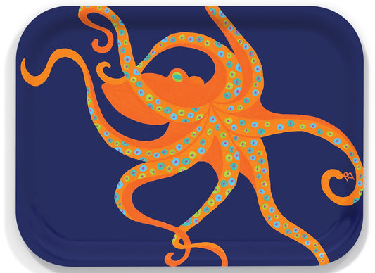 Medium Tray: Dancing Octopus