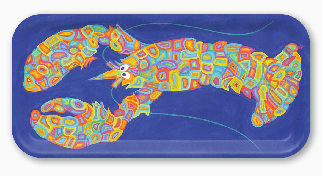 Small Tray: Mosaic Lobster
