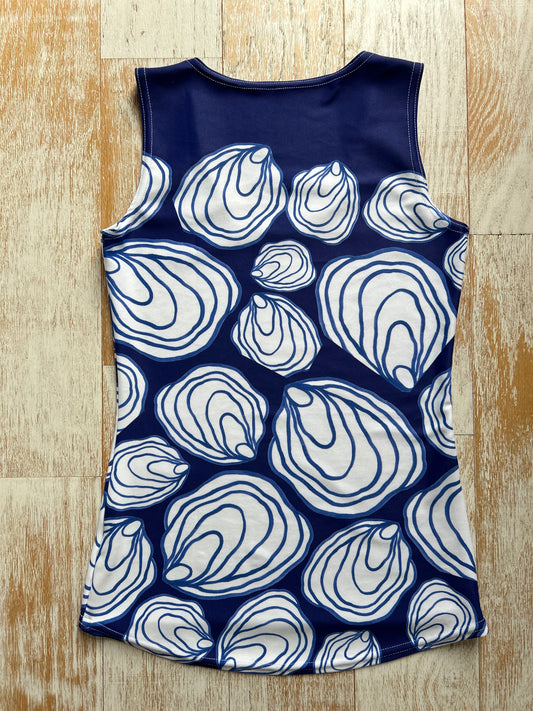 Oysters on Blue Tank Top