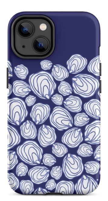 Oysters on Blue iPhone Tough Case