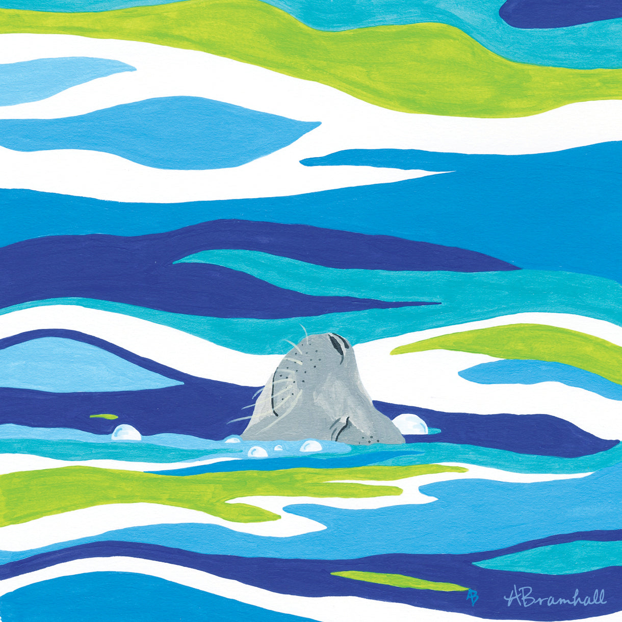 Seal 'n BubblesTrivet