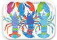 Medium Tray: Summer Lobsters