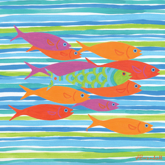 School-o-Fish Trivet