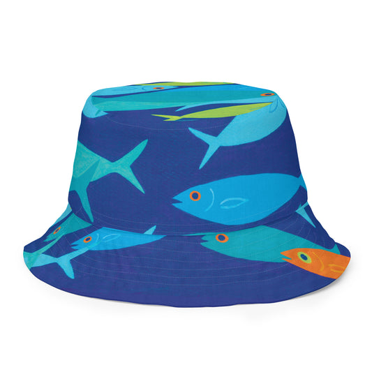 New! Wee Fish Bucket Hat