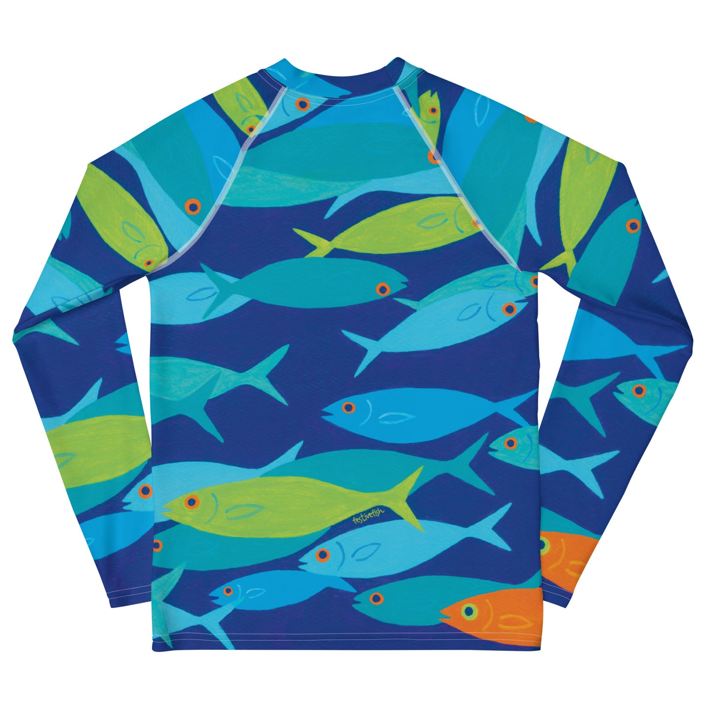 YOUTH Wee Fish Rash Guard Top