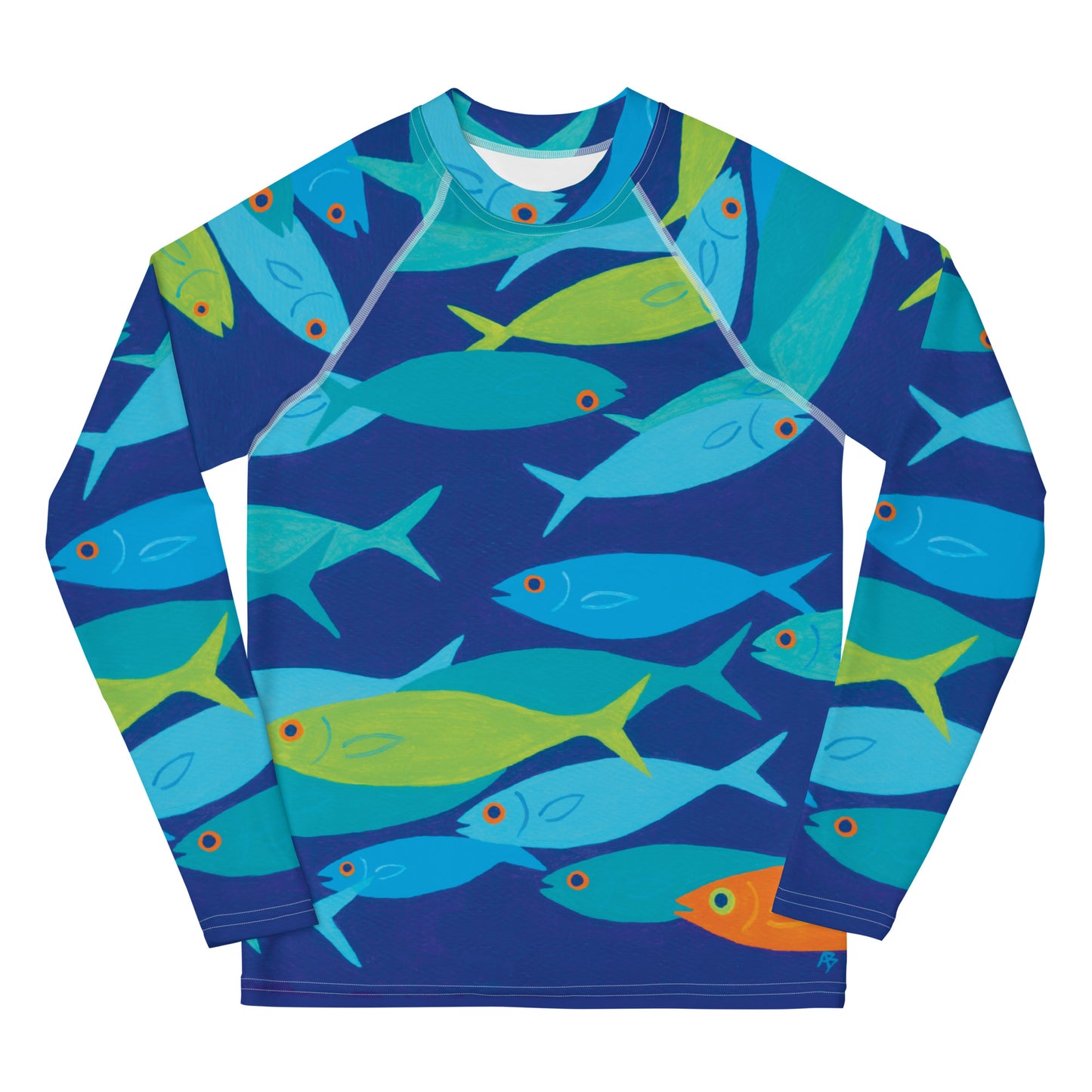 YOUTH Wee Fish Rash Guard Top