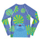Toddler Blue Otter Rash Guard Top