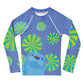 Toddler Blue Otter Rash Guard Top