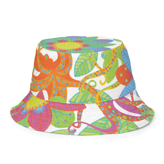 New! Blooming Octopus Bucket Hat