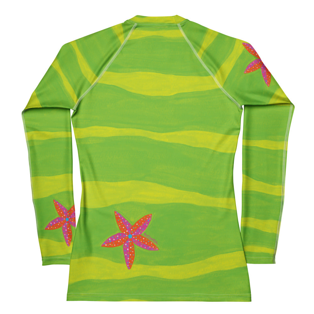 New! SeaHorse Rash Guard Top