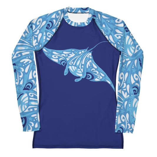 Maori Ray Rash Guard Top