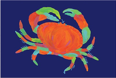 Lefty Crab Pillow