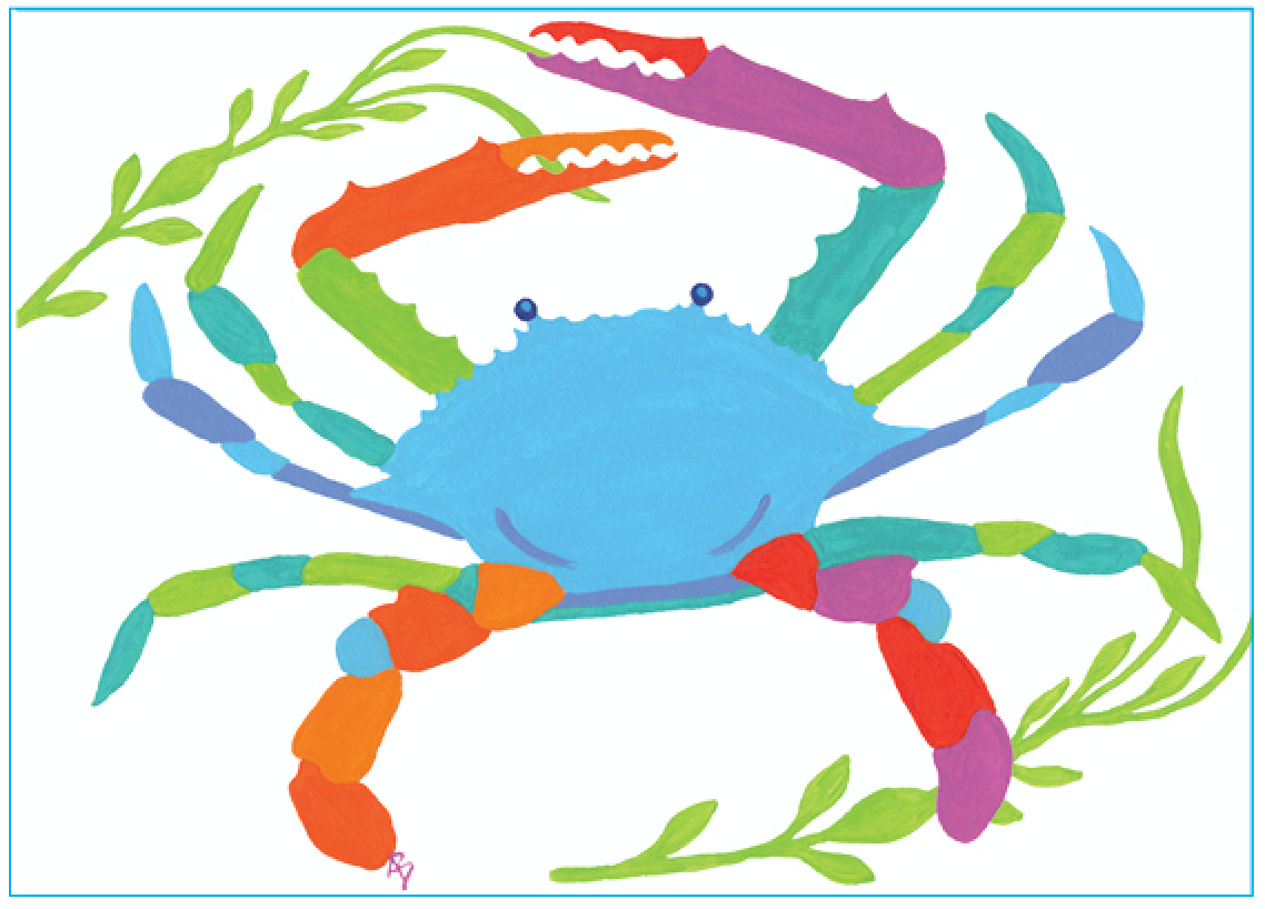 Lifesavor Crab Card