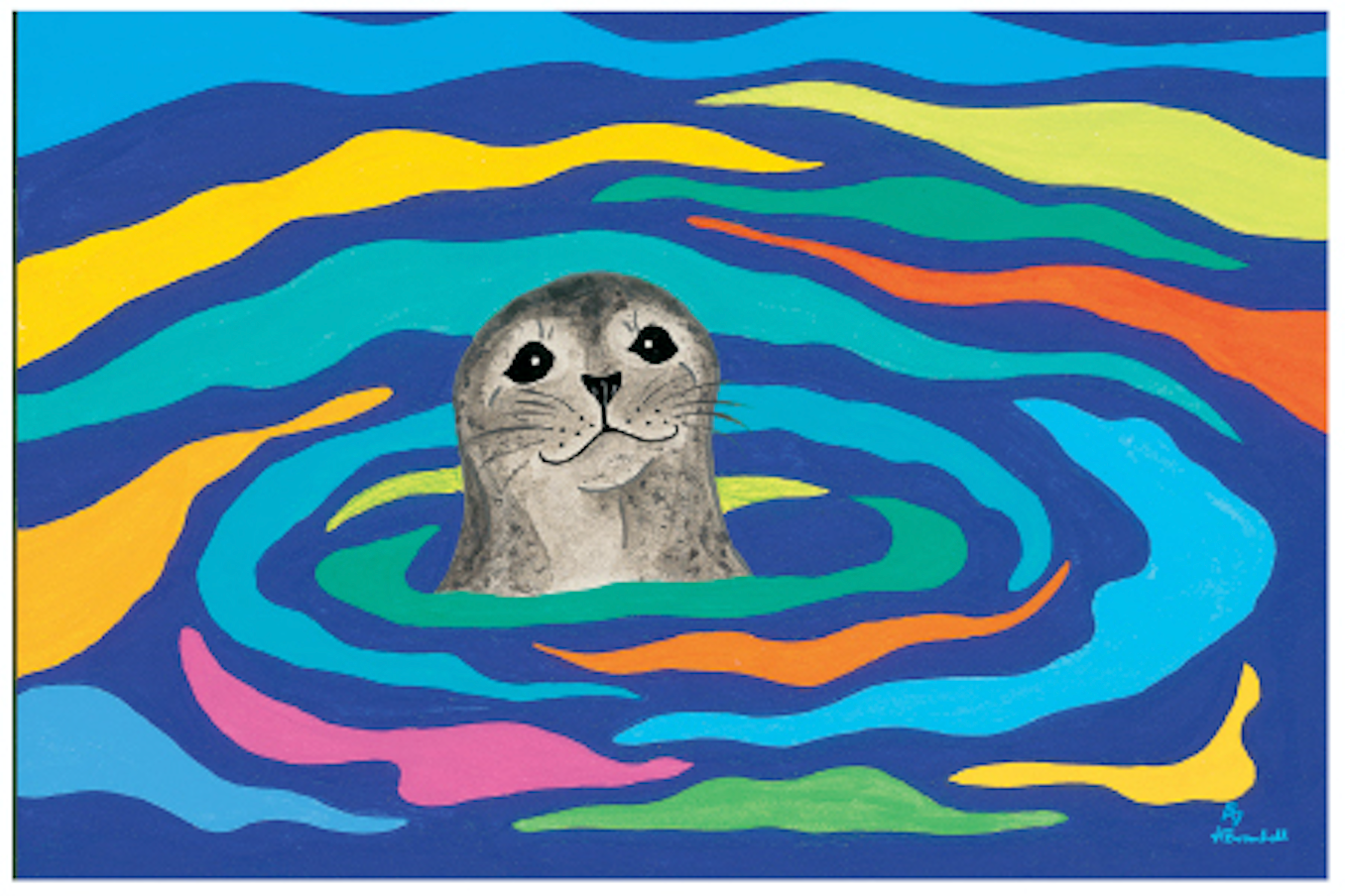 Harbor Seal Placemat